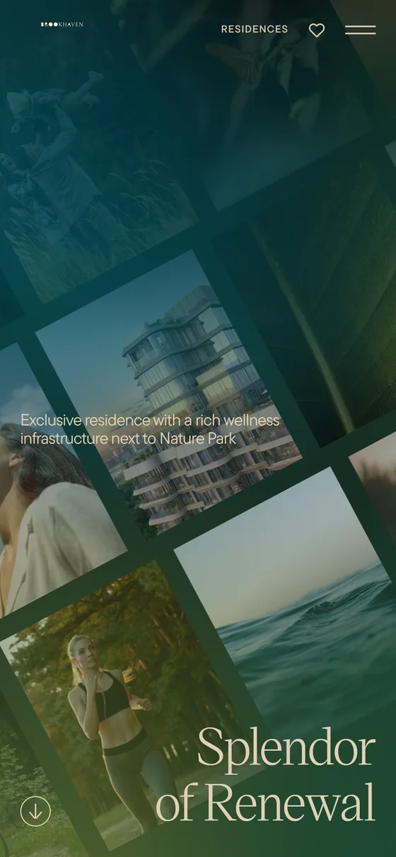 Brookhaven Estate responsive view