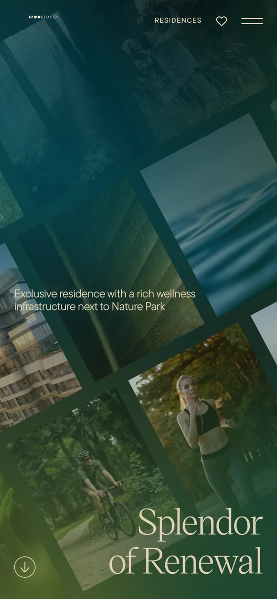 Brookhaven Estate responsive view