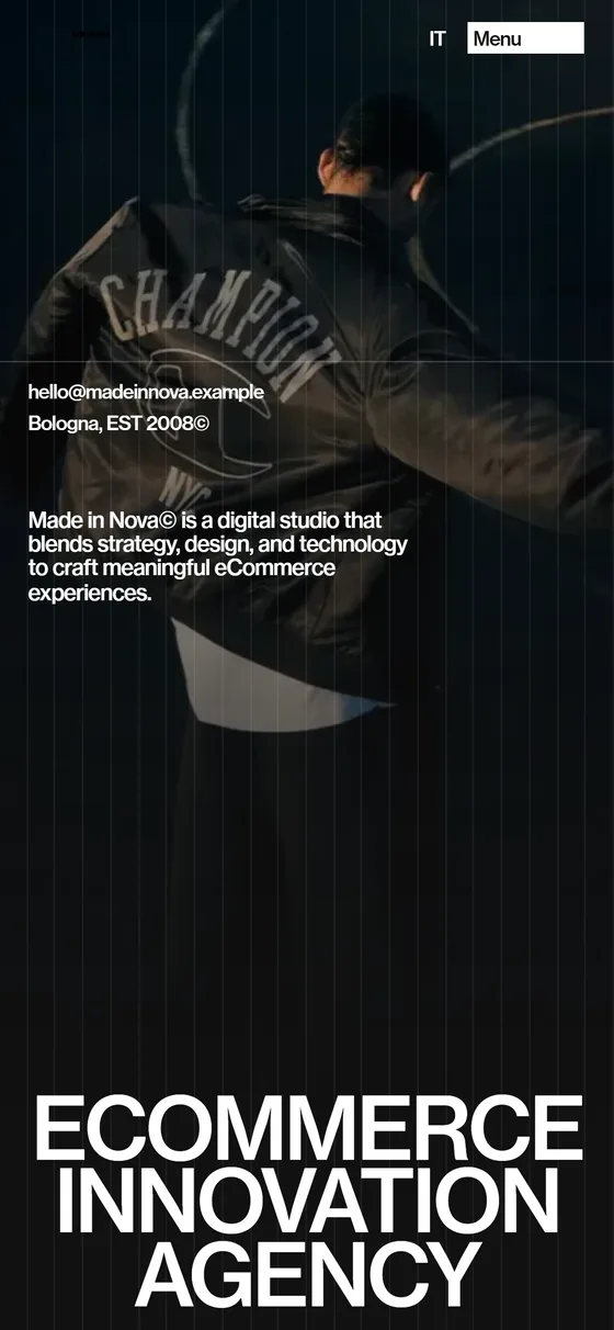 Made in Nova responsive view