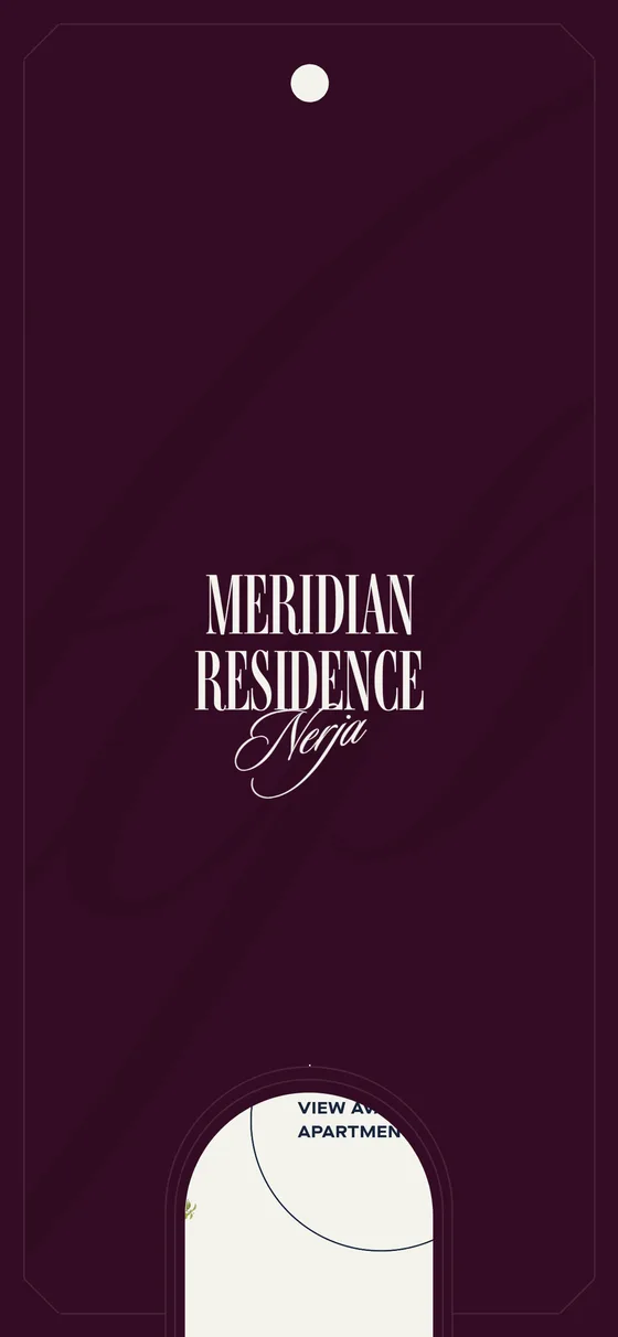 Meridian Residence responsive view
