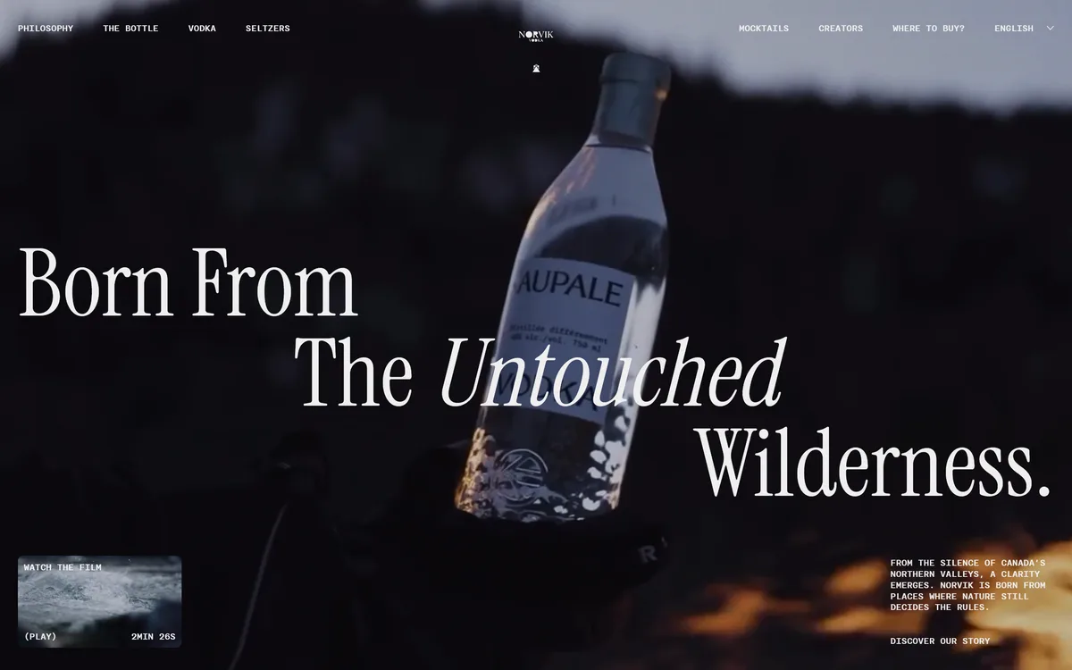 Norvik Vodka preview